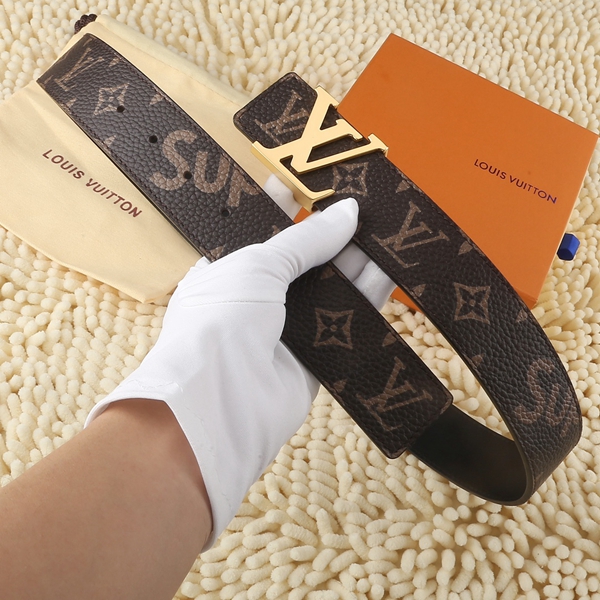 激安ルイヴィトンベルト角部分ディテール